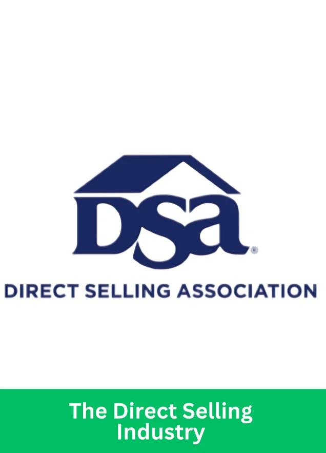 Direct Selling Association logo representing consumer protection and ethical practices in the direct selling industry