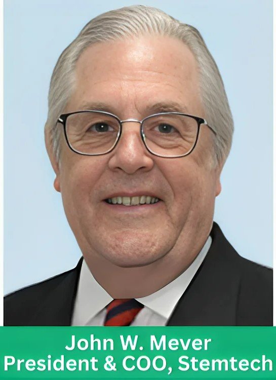 John W. Meyer, President & COO of Stemtech, professional corporate headshot