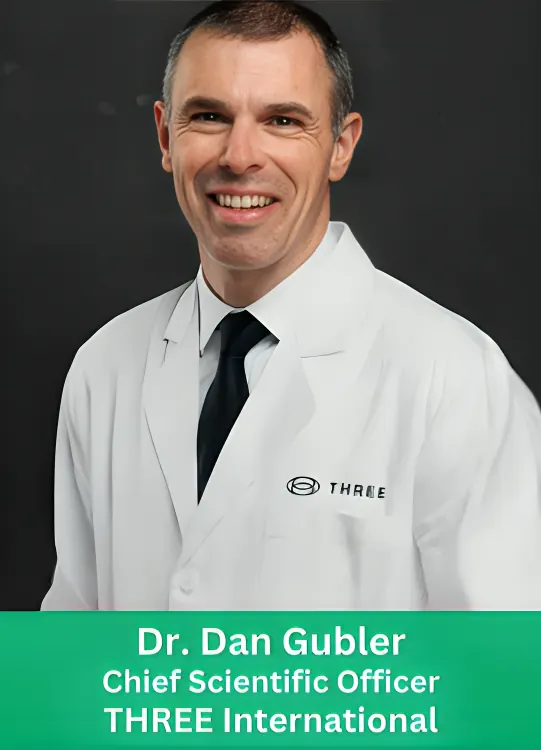 Dr. Dan Gubler, Chief Scientific Officer at THREE International